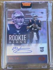 Mac Jones [Red] #RS-MJ Football Cards 2021 Panini Illusions Rookie Signs Autographs Prices