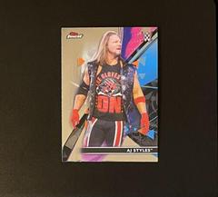 AJ Styles Wrestling Cards 2021 Topps Finest WWE Prices