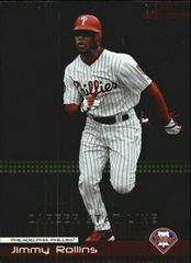 Jimmy Rollins #325 Baseball Cards 2004 Donruss Prices