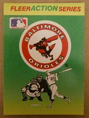 Baltimore Orioles Baseball Cards 1990 Fleer Action Series Stickers Prices