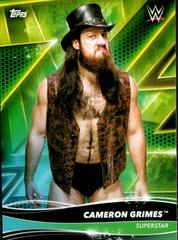 Cameron Grimes #16 Wrestling Cards 2021 Topps WWE Superstars Prices