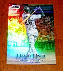 David Dahl [Rainbow Foil] #5 Baseball Cards 2019 Stadium Club Prices