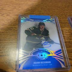 Adam Beckman Hockey Cards 2021 Ultimate Collection Introductions Autographs Prices