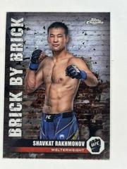 Shavkat Rakhmonov #BYB-11 Ufc Cards 2024 Topps Chrome UFC Brick by Brick Prices