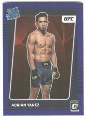 Adrian Yanez [Purple] Ufc Cards 2022 Panini Donruss Optic UFC Prices