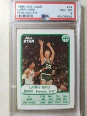 Larry Bird Perforated Basketball Cards 1985 Jms Game Prices