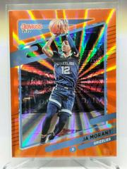 Ja Morant [Orange Laser] #76 Basketball Cards 2021 Panini Donruss Prices