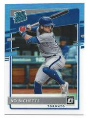 Bo Bichette [Carolina Blue & White] #37 Baseball Cards 2020 Panini Donruss Optic Prices
