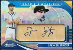 Spencer Strider [Wood Signature] #146 Baseball Cards 2022 Panini Absolute Prices