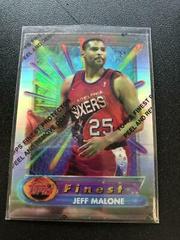 Jeff Malone Refractor Basketball Cards 1994 Finest Prices