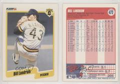 Bill Landrum #472 Baseball Cards 1990 Fleer Prices
