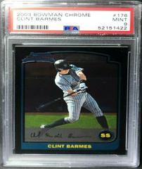 Clint Barmes Baseball Cards 2003 Bowman Chrome Prices