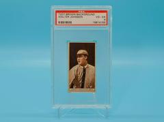 Walter Johnson Baseball Cards 1912 T207 Brown Background Prices