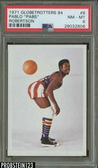 Pablo 'Pabs' Robertson #8 Basketball Cards 1971 Globetrotters 84 Prices