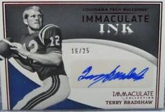Terry Bradshaw [Ruby] Football Cards 2022 Panini Immaculate Collegiate Ink Autographs Prices