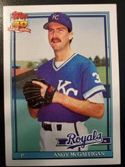 Andy McGaffigan #671 Baseball Cards 1991 Topps Prices
