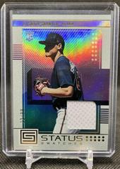 AJ Smith Shawver [Gold] #SS-AJSS Baseball Cards 2023 Panini Chronicles Status Swatches Prices