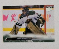 Marc Andre Fleury Hockey Cards 2022 Upper Deck Prices