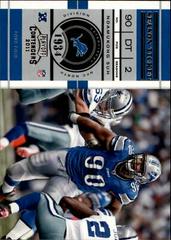 Ndamukong Suh #70 Football Cards 2011 Playoff Contenders Prices