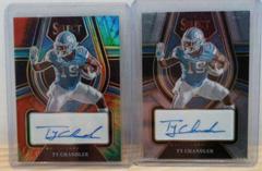 Ty Chandler [Tie Dye] #RS-TCH Football Cards 2022 Panini Select Draft Picks Rookie SIgnatures Prices