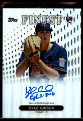 Kyle Gibson [Orange Refractor] Baseball Cards 2013 Finest Rookie Autographs Prices