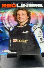 Fernando Alonso #RL-6 Racing Cards 2021 Topps Chrome Formula 1 Redliners Prices
