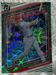 Paul Goldschmidt [Green] Baseball Cards 2022 Panini Donruss Dominators Prices