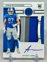 Aidan Hutchinson [Patch Autograph Green Jersey Number] #175 Football Cards 2022 Panini National Treasures Prices