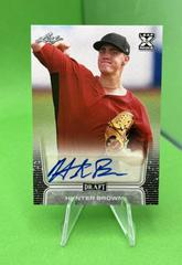 Hunter Brown [Retail] Baseball Cards 2020 Leaf Draft Autographs Prices