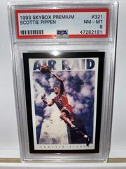 Scottie Pippen #321 Basketball Cards 1993 Skybox Premium Prices