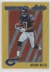 Anthony Miller [Spectrum Gold] #AM Football Cards 2018 Panini Absolute Introductions Prices