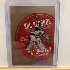 Martin Brodeur [Gold] #RB-9 Hockey Cards 2021 Upper Deck Record Collections Prices
