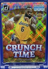 LeBron James [Diamond] #10 Basketball Cards 2022 Panini Donruss Crunch Time Prices