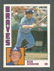 Bob Horner #239 Baseball Cards 1984 O Pee Chee Prices