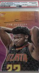 Cam Reddish [Ruby] Basketball Cards 2019 Panini Court Kings Fresh Paint Autographs Prices