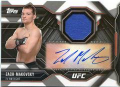 Zach Makovsky Ufc Cards 2015 Topps UFC Chronicles Autograph Relics Prices