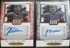Jaylon Moore [Black] #A181 Football Cards 2021 Sage Premier Draft Autographs Prices