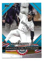 Ken Griffey Jr. [Blue] #PP-14 Baseball Cards 2022 Topps Update Paragons of the Postseason Prices