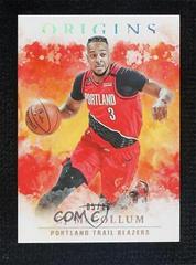 CJ McCollum [Gold] #12 Basketball Cards 2020 Panini Origins Prices