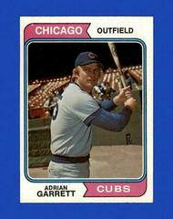 Adrian Garrett #656 Baseball Cards 1974 Topps Prices