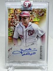 Juan Soto [Gold Refractor] #PA-JS Baseball Cards 2022 Topps Pristine Autographs Prices