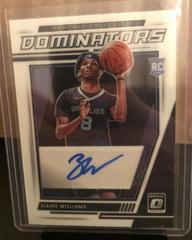Ziaire Williams Basketball Cards 2021 Panini Donruss Optic Rookie Dominators Signatures Prices