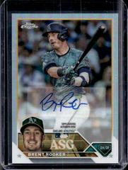 Brent Rooker #ASGA-BR Baseball Cards 2023 Topps Chrome Update All Star Game Autographs Prices