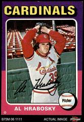 Al Hrabosky #122 Baseball Cards 1975 Topps Mini Prices