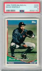 Dave Winfield #430 Baseball Cards 1994 Topps Bilingual Prices