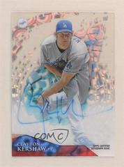 Clayton Kershaw [Autograph Disco Diffractor] Baseball Cards 2014 Topps High Tek Prices