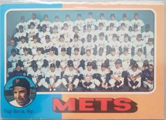 Mets Team [Yogi Berra, Mgr.] #421 Baseball Cards 1975 O Pee Chee Prices