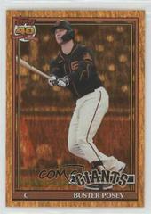 Buster Posey [Orange Hot Foil] Baseball Cards 2021 Topps Archives Prices