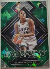 Napheesa Collier [Green Ice] #1 Basketball Cards 2022 Panini Prizm WNBA Emergent Prices