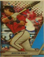 Austin Riley [Blue Refractor] #4 Baseball Cards 2019 Bowman's Best Prices